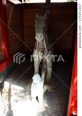 The only dream-granting Daimyojin shrine in Japan, the god of dreams... Katsuma Shrine at Osugi Shrine in Inashiki 135831807