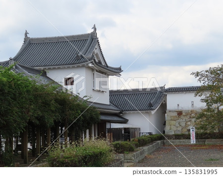 Tsuyama Castle, Kakuyama Park, Mimasaka Province. This castle is a national historic site in Tsuyama, Tomata County, and is also famous as a cherry blossom viewing spot. It was built by Mori Tadamasa. Tsuyama Castle, Kakuyama Park, Mimasaka Province. This castle is a national historic site in Tsuyama, Tomata County, and is also famous as a cherry blossom viewing spot. It was built by Mori Tadamasa. 135831995