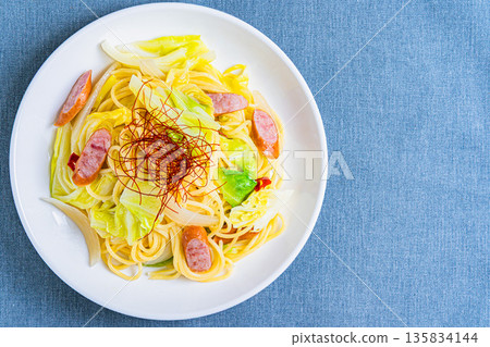 Spring cabbage peperoncino Spring cabbage peperoncino 135834144