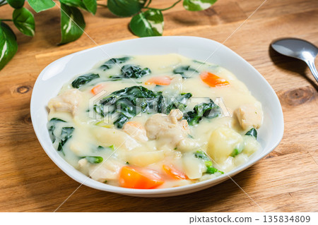 Spinach stew Spinach stew 135834809