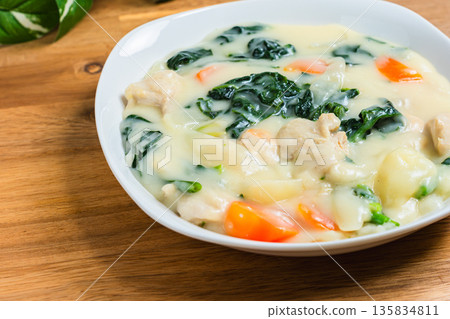 Spinach stew Spinach stew 135834811