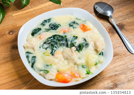 Spinach stew Spinach stew 135834813