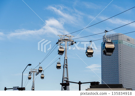 Cityscape of Sakuragicho, Yokohama Ropeway 135834918
