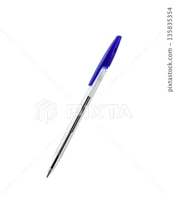 Pen isolated. Ballpoint pen on white. Pen isolated. Ballpoint pen on white. 135835354