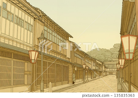 金澤東茶屋地區的插圖 135835363