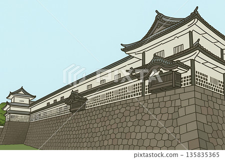 金澤城五十六間長屋插圖 135835365