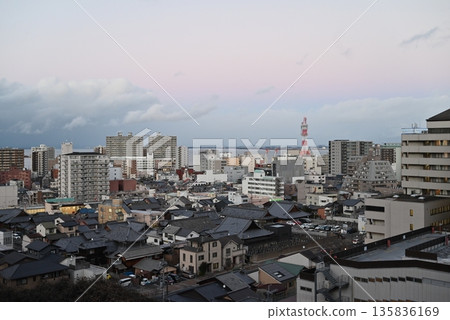 View of Otsu City from a hill View of Otsu City from a hill 135836169