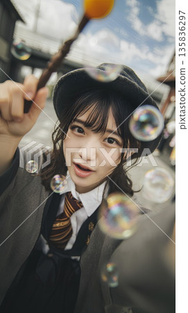 woman in the light 135836297