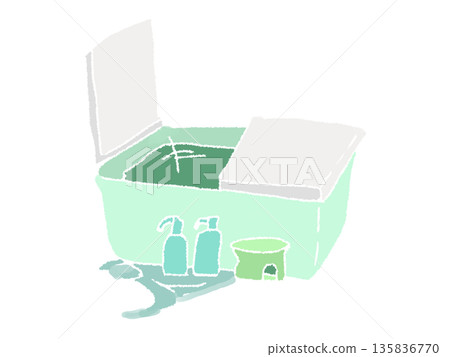 浴室備有保養品 135836770