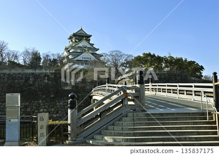 大阪城堡城堡塔 大阪城堡城堡塔 135837175