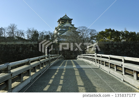 大阪城堡城堡塔 大阪城堡城堡塔 135837177