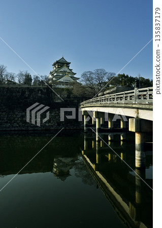 大阪城堡城堡塔 大阪城堡城堡塔 135837179
