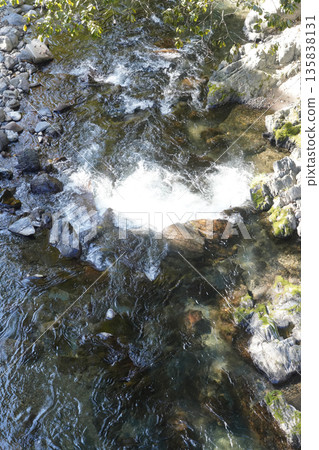 Kiyotaki River in Makio, Kyoto 135838131