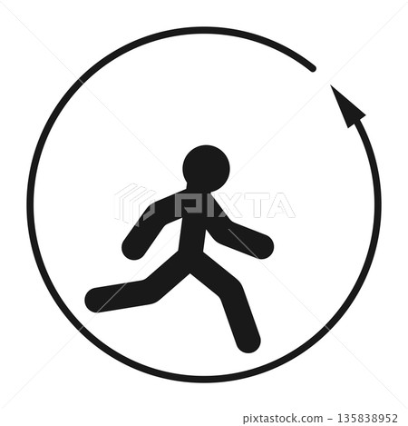 Running in circles Running in circles 135838952
