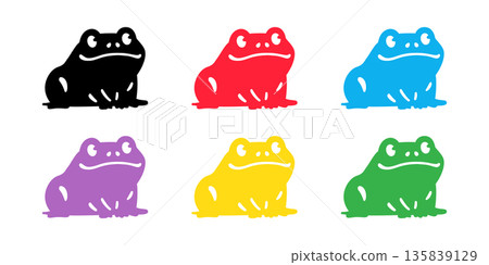 frog vector cartoon character Spade toad bullfrog icon mascot logo doodle symbol illustration design silhouette isolated frog vector cartoon character Spade toad bullfrog icon mascot logo doodle symbol illustration design silhouette isolated 135839129