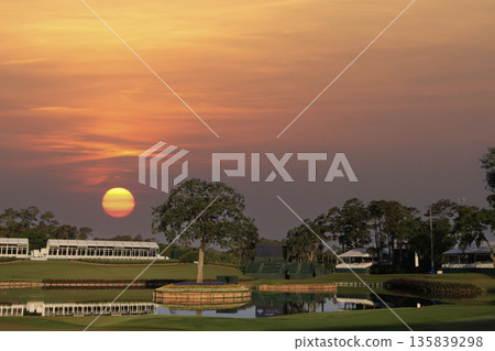hole 17, tpc Sawgrass golf course, Ponte Vedra, Florida 135839298