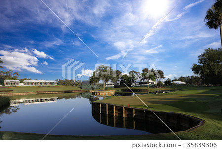 hole 17, tpc Sawgrass golf course, Ponte Vedra, Florida 135839306