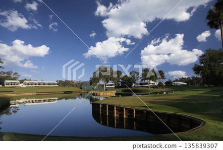 hole 17, tpc Sawgrass golf course, Ponte Vedra, Florida 135839307