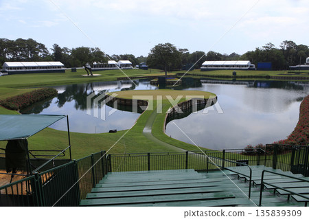 hole 17, tpc Sawgrass golf course, Ponte Vedra, Florida 135839309