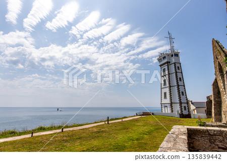 Saint-Mathieu semaphore, Plougonvelin, finistere, brittany, france 135839442