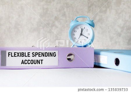 The concept of a flexible FSA expense account is recorded in a separate folder The concept of a flexible FSA expense account is recorded in a separate folder 135839733
