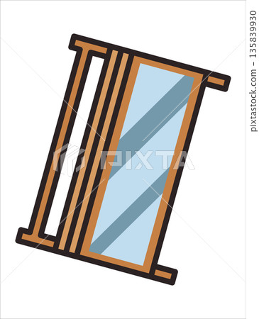Interior furniture top view. Element for living room. Floor plan, view from above. Furniture store. Icon of interior. Isolated vector illustration Interior furniture top view. Element for living room. Floor plan, view from above. Furniture store. Icon of interior. Isolated vector illustration 135839930