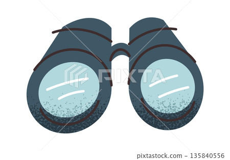 Binocular for outdoor exploration sticker 135840556