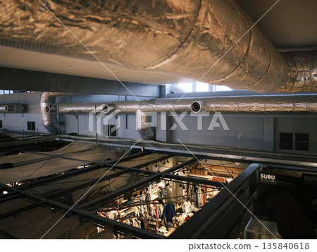 Exhibition hall air conditioning equipment 135840618