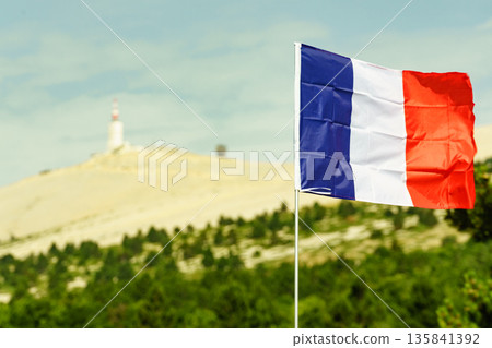 Mont Ventoux, mountain in Provence, France. Mont Ventoux, mountain in Provence, France. 135841392