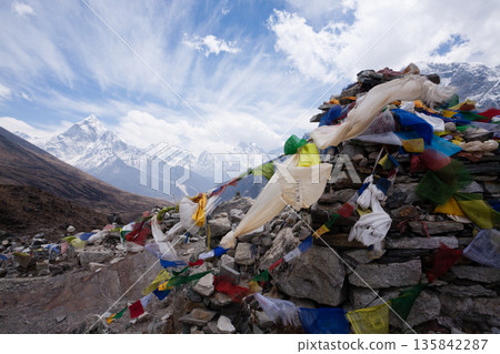Landscape from Chukpi Lhara viewpoint, Dughla, Nepal 135842287
