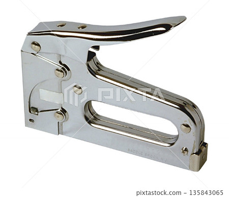 a Heavy Duty Chrome Finish Manual Staple Gun 135843065