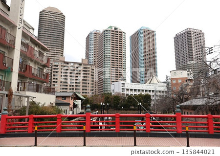 東京都中央區佃一丁目風景 135844021