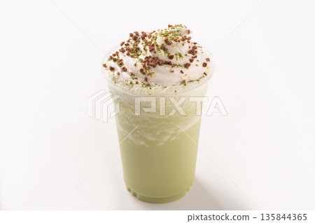 Matcha Cream Frappe (Chocolate Chip) Matcha Cream Frappe (Chocolate Chip) 135844365