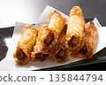 Vienna sausage, cheese, fries (gyoza skin) 135844794