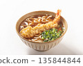 Large shrimp tempura udon 135844844