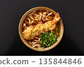 Large shrimp tempura udon 135844846