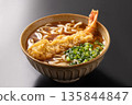Large shrimp tempura udon 135844847