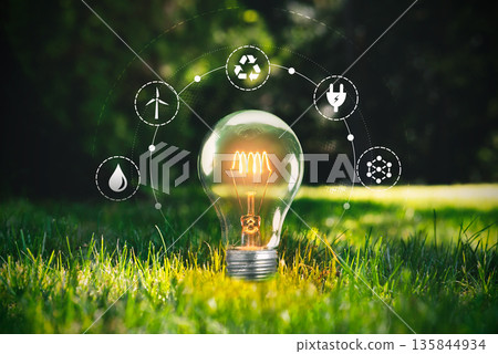 Environmental, sustainable energy sources 135844934