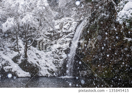 橫屋峽（冬季）：白瀧瀑布 135845415