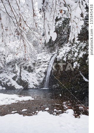 橫屋峽（冬季）：白瀧瀑布 135845438