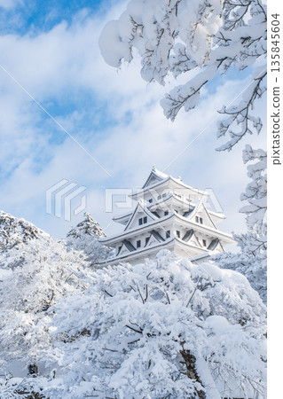 Gujo Hachiman Castle (Winter) 135845604
