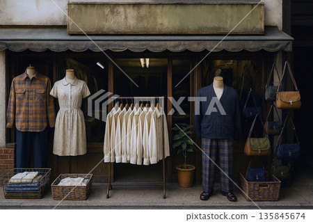 Showa-era clothing store Showa-era clothing store 135845674