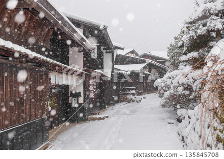 妻籠宿（冬季） 135845708