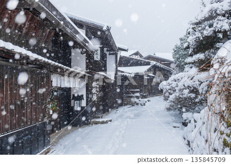 Tsumago-juku (winter) Tsumago-juku (winter) 135845709
