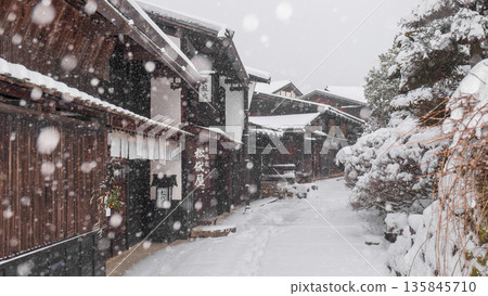 妻籠宿（冬季） 135845710