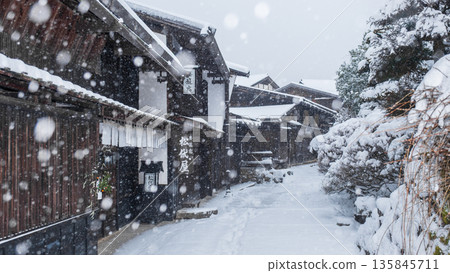 妻籠宿（冬季） 135845711