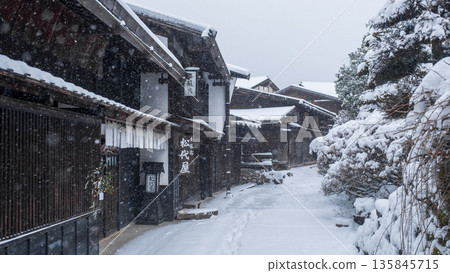 妻籠宿(冬季) 妻籠宿(冬季) 135845715