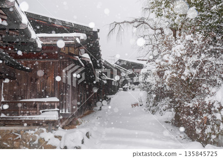 Tsumago-juku (winter) 135845725
