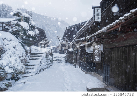 妻籠宿（冬季） 135845738