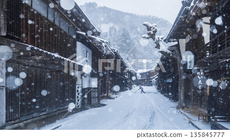 妻籠宿(冬季) 妻籠宿(冬季) 135845777